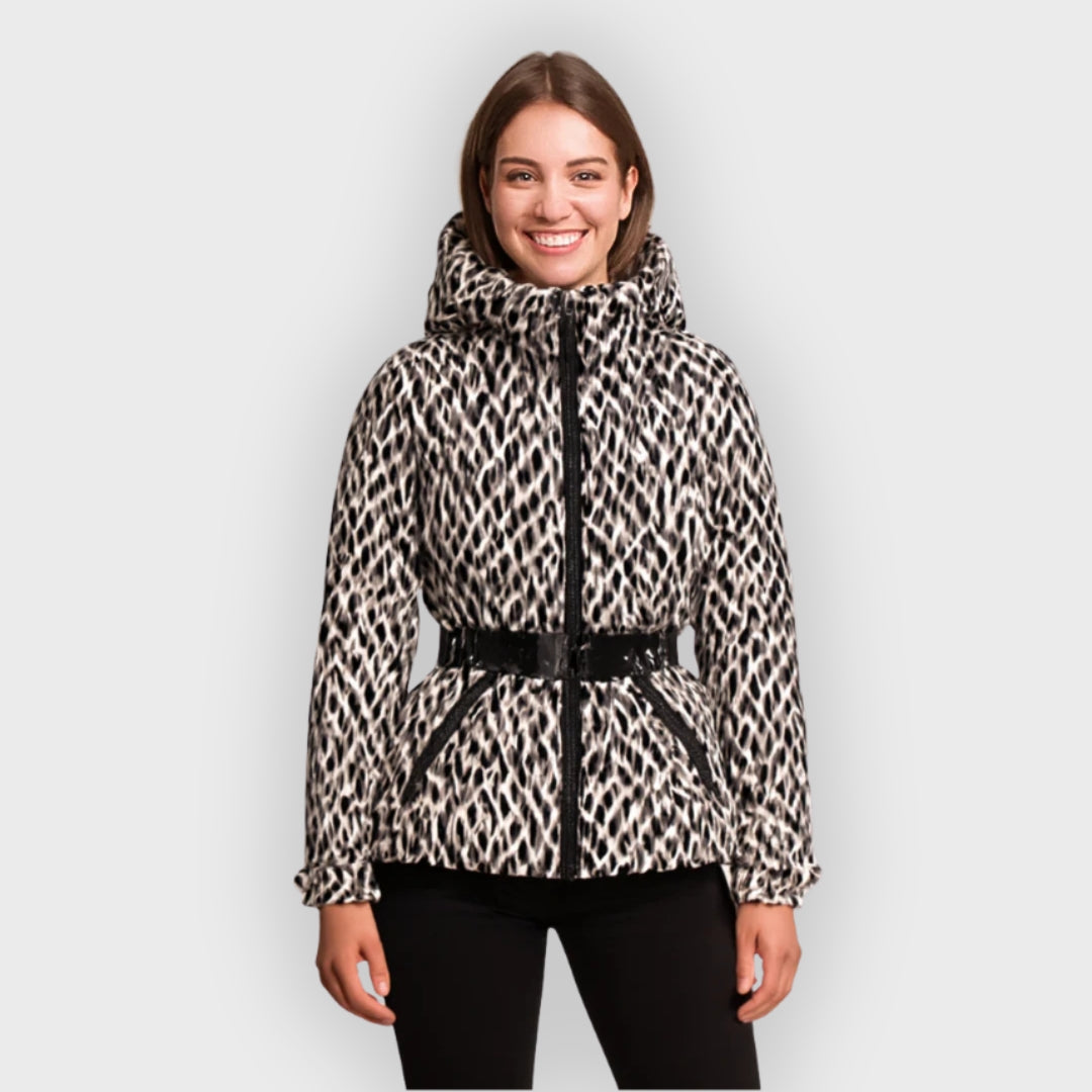 Narelle | Manteau femme avec ceinture – Manteau d'hiver chaud
