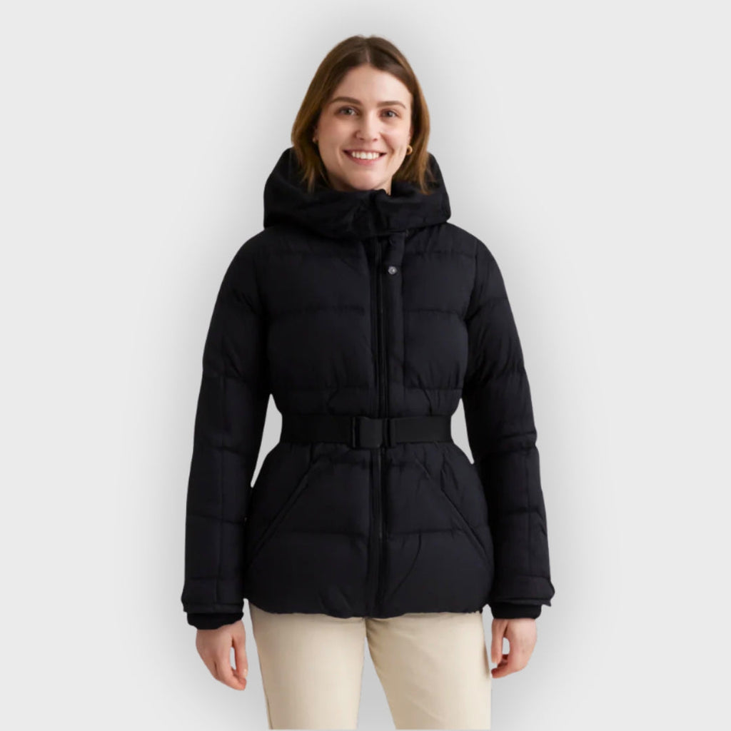 Narelle | Manteau femme avec ceinture – Manteau d'hiver chaud