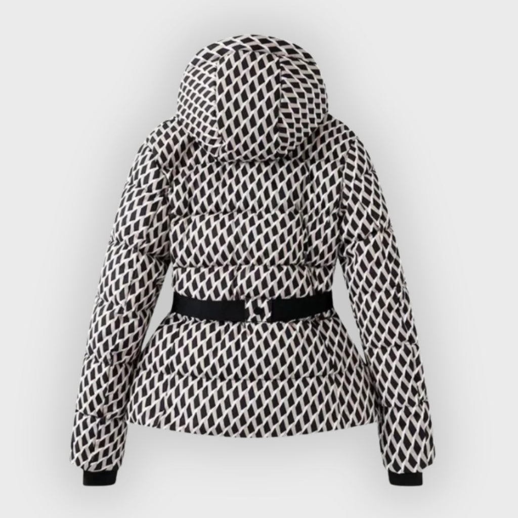 Narelle | Manteau femme avec ceinture – Manteau d'hiver chaud