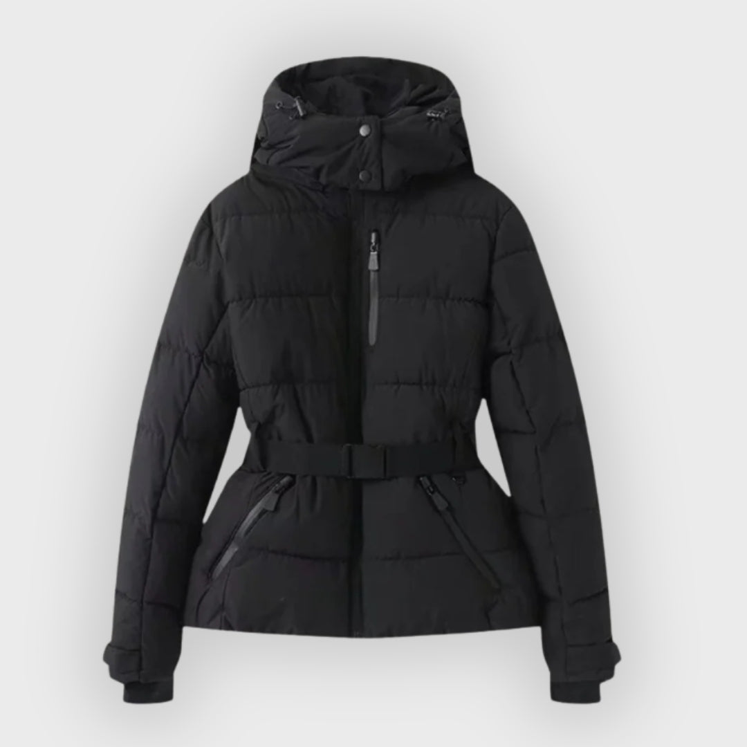 Narelle | Manteau femme avec ceinture – Manteau d'hiver chaud
