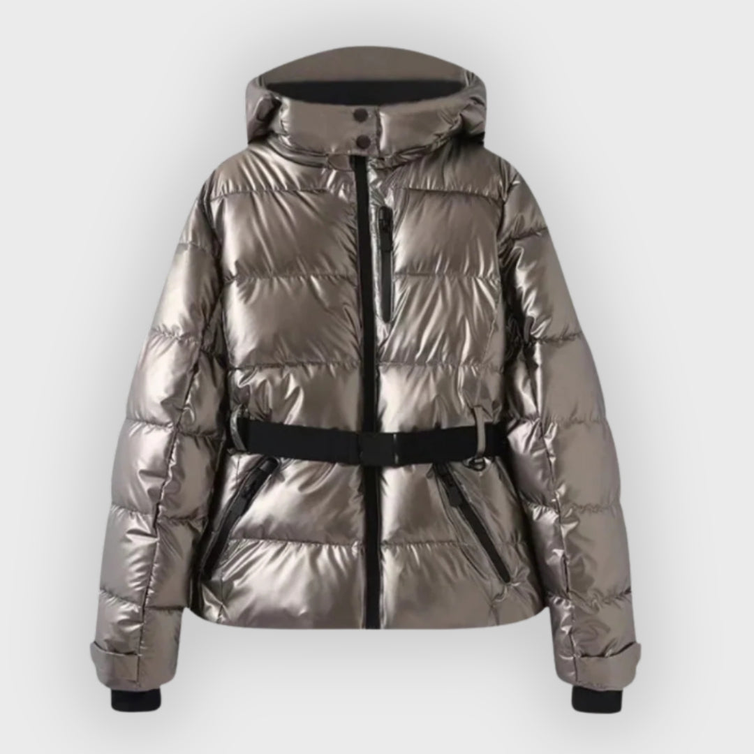 Narelle | Manteau femme avec ceinture – Manteau d'hiver chaud