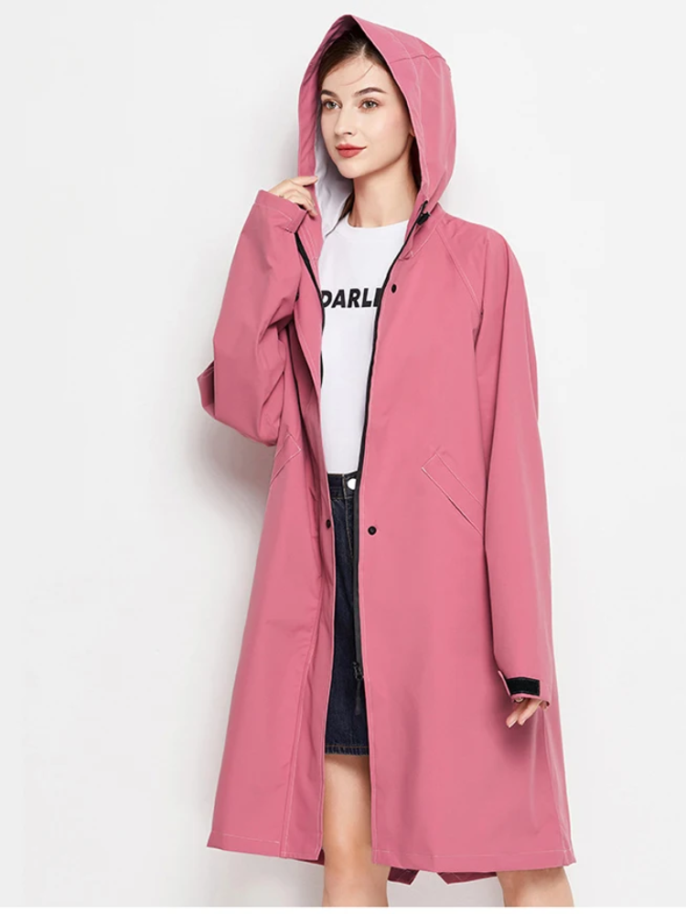 Anna | Imperméable et coupe-vent pour femme avec capuche ajustable, veste d'extérieur légère