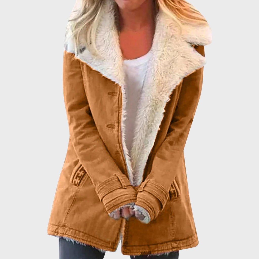 Mirelta | Parka chaude et élégante pour femme avec une douce doublure en peau de mouton