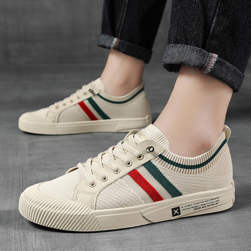 Boian | Atmungsaktive Strick-Sneaker für Herren – Leichte Freizeitschuhe zum Spazieren und Laufen