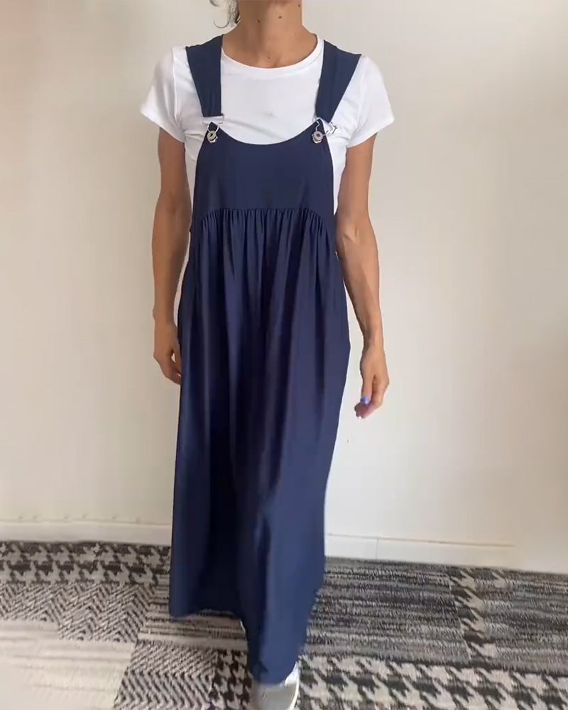 Arlienna | Losvallende maxi-jumperjurk voor dames – lange jurk om te combineren