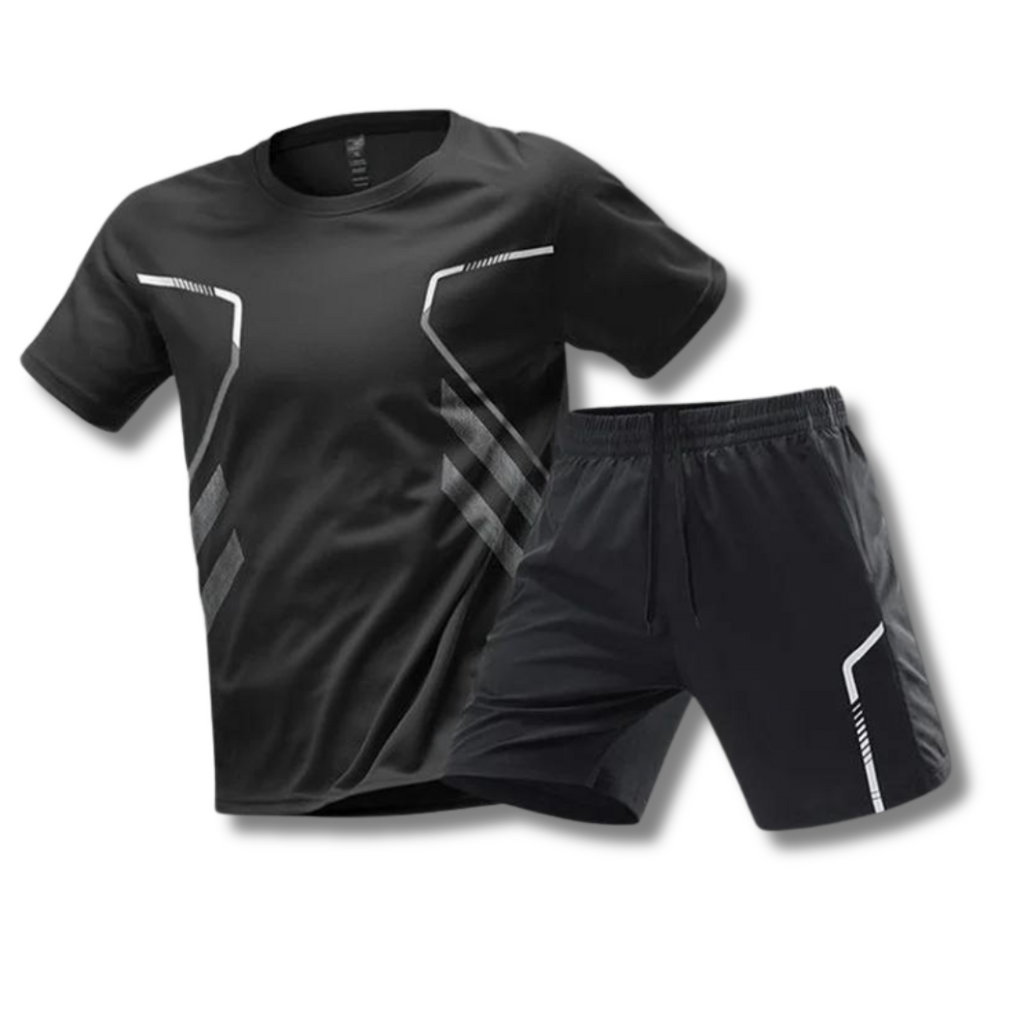 Gorvian | Tennis- en padelset voor heren – Ademende, sneldrogende sportkleding
