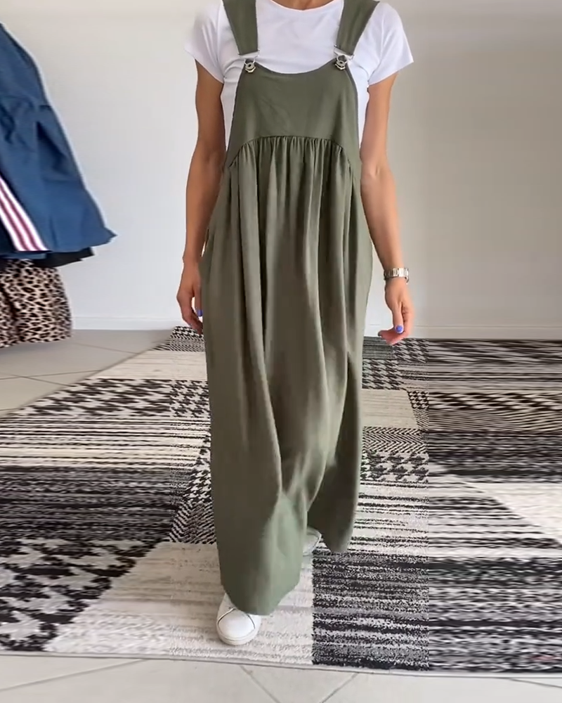 Arlienna | Losvallende maxi-jumperjurk voor dames – lange jurk om te combineren