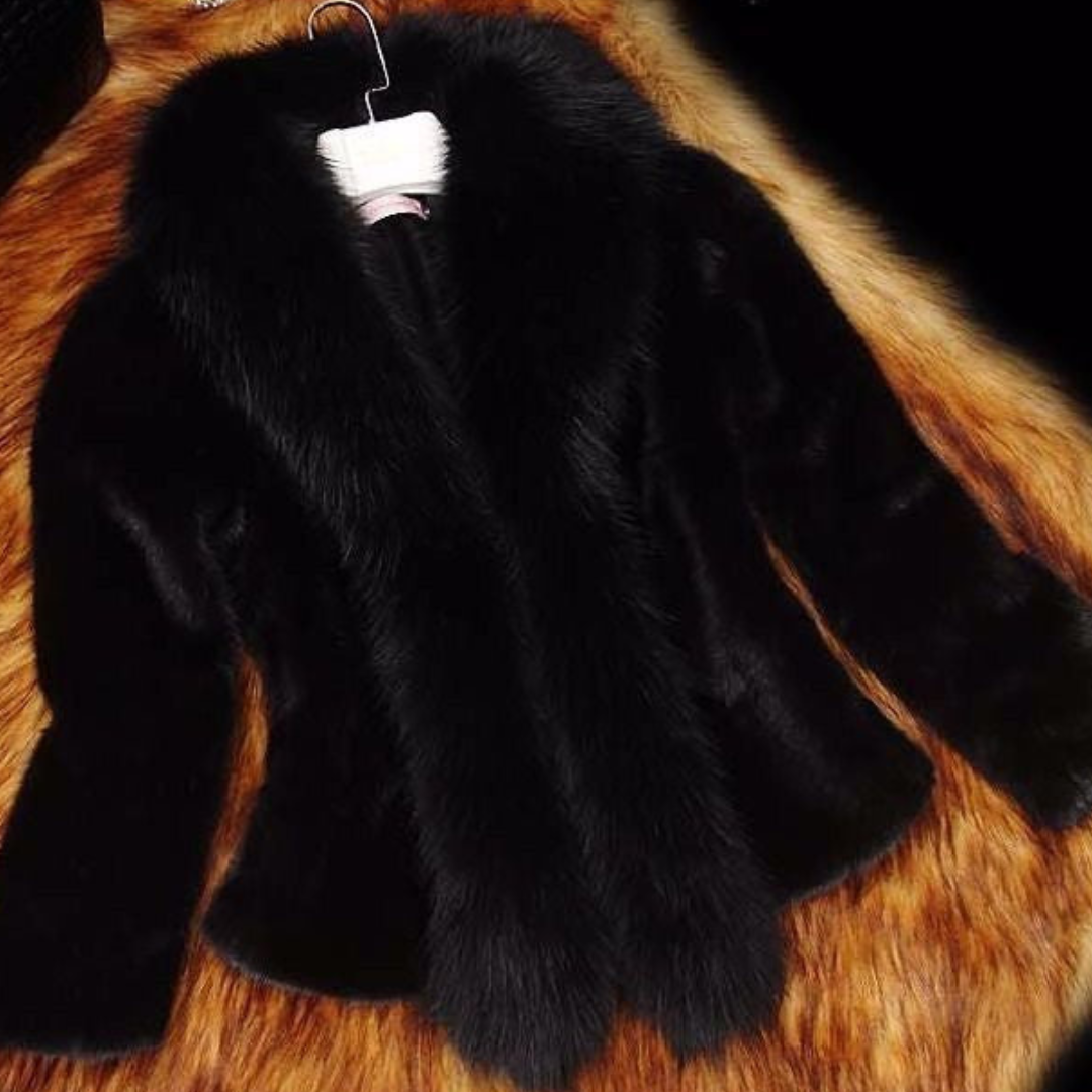 Maaike | Manteau de fourrure pour femme pour l'hiver – un manteau doux, chaud et élégant pour les temps froids