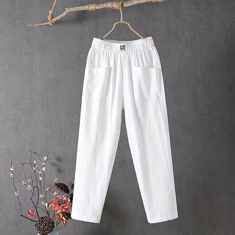 Daxirae | Breezy Relaxed-broek met hoge taille – Moeiteloos comfort voor elke dag met wijde pijpen