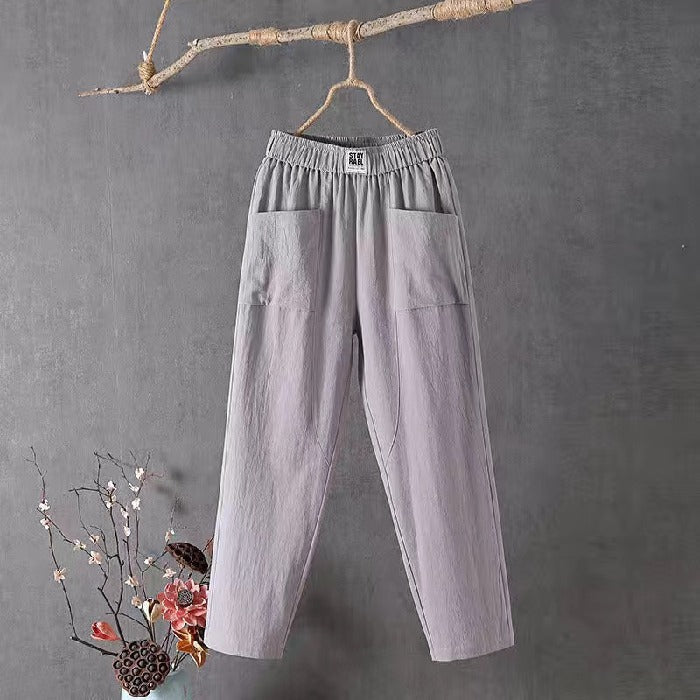 Daxirae | Breezy Relaxed-broek met hoge taille – Moeiteloos comfort voor elke dag met wijde pijpen