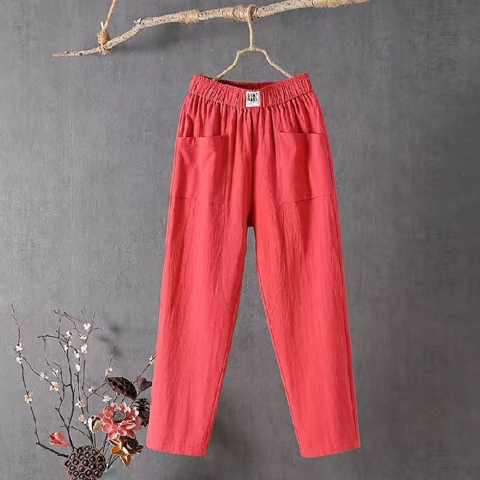 Daxirae | Breezy Relaxed-broek met hoge taille – Moeiteloos comfort voor elke dag met wijde pijpen