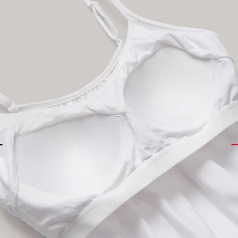 Grivella | Luchtige gewatteerde tanktop voor dames – Losvallend, lichtgewicht, mouwloos
