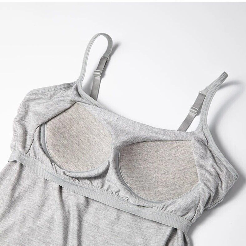 Grivella | Luchtige gewatteerde tanktop voor dames – Losvallend, lichtgewicht, mouwloos