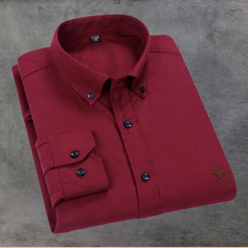 Rysand | Premium klassieke polo voor heren – Slim fit met lange mouwen, casual en gekleed