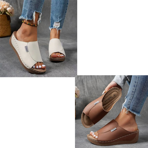 TrendStep | Orthopedische instapsandalen voor dames, comfortabel, ademend en casual