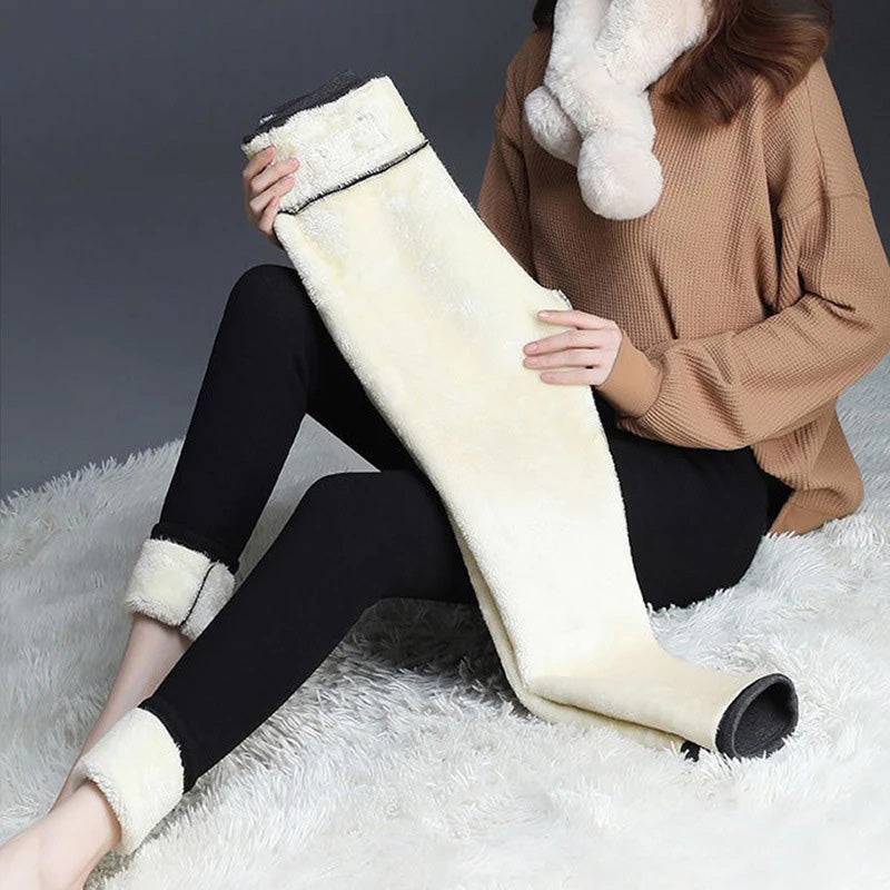 ThermiQ | Leggings d'hiver doublés polaire pour femme – Chauds, doux, thermiques et confortables par temps froid