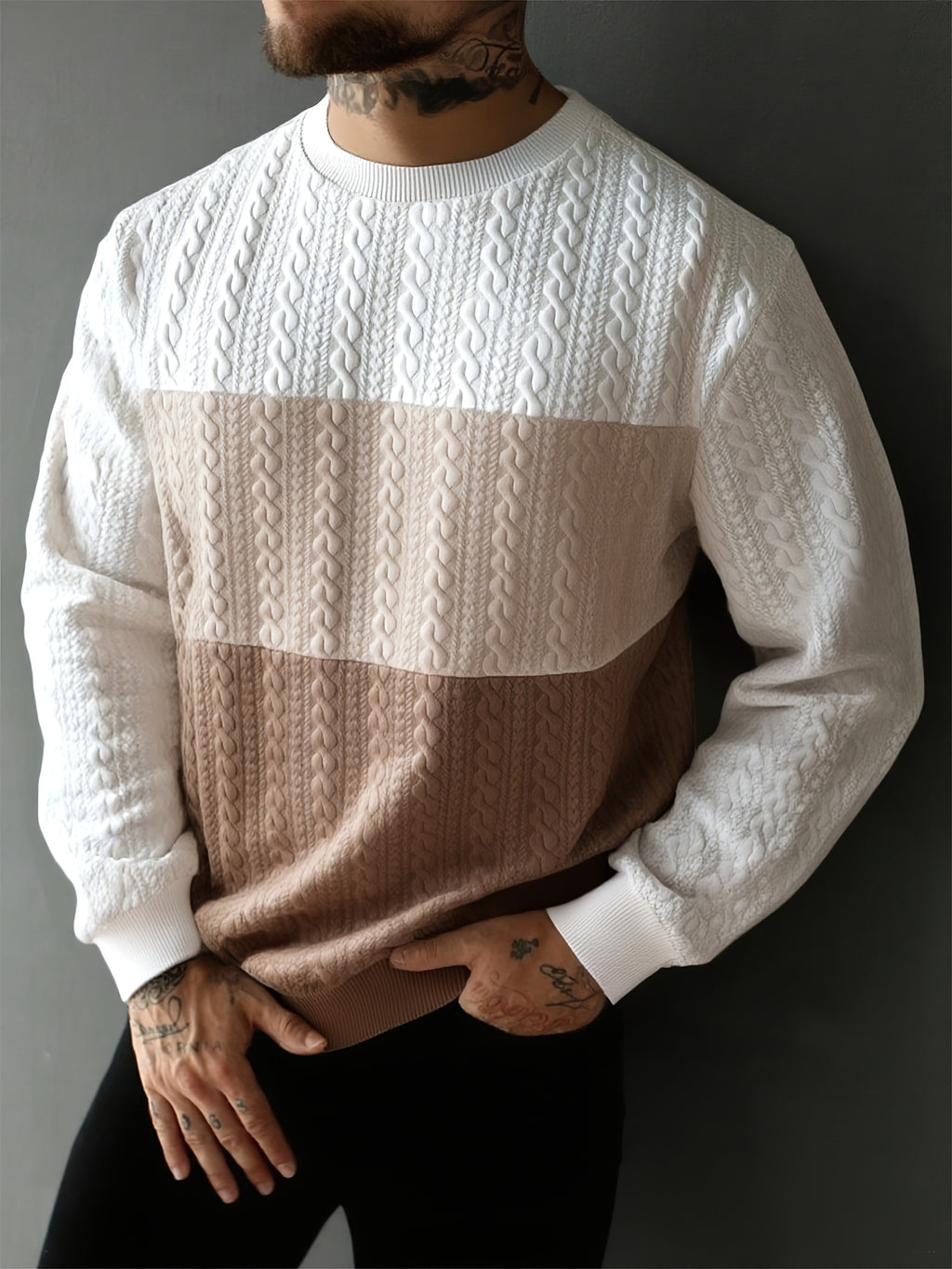Azrickar | Heren Herfst Winter Sweatshirt – Casual Pullover