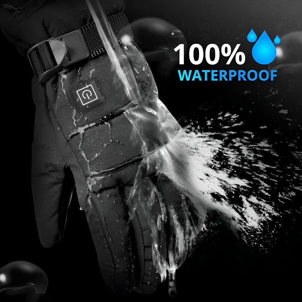 ThermoGlove | Beheizbare Handschuhe – Elektrische Winterhandschuhe zum Skifahren, Schneemobilfahren und für Arbeiten im Freien