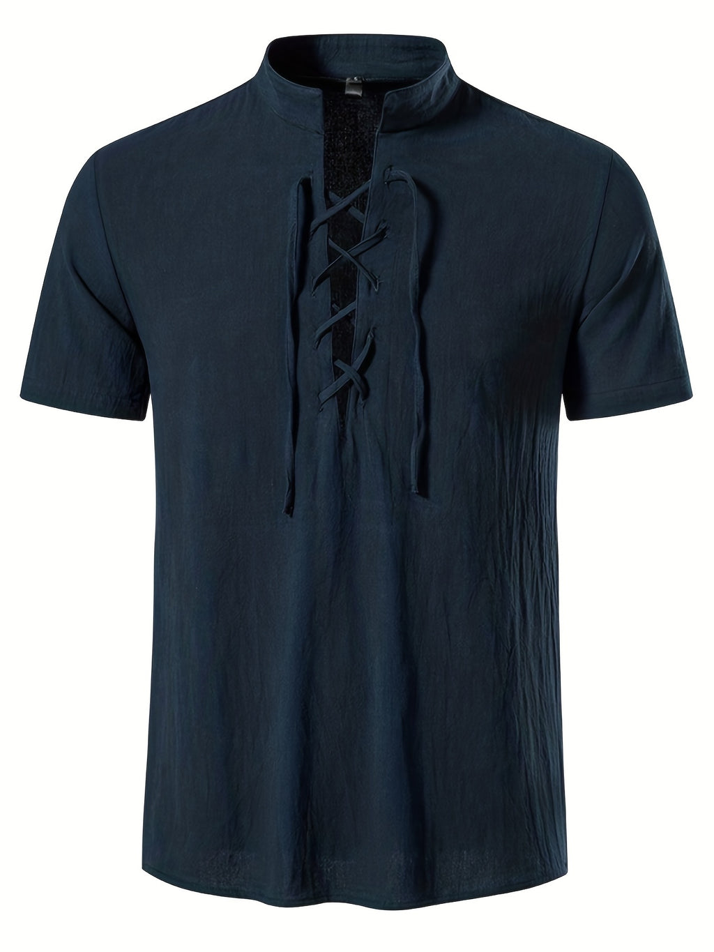 Varekion | Heren Casual Shirt met Korte Mouwen – Lichtgewicht Zomer Strandshirt