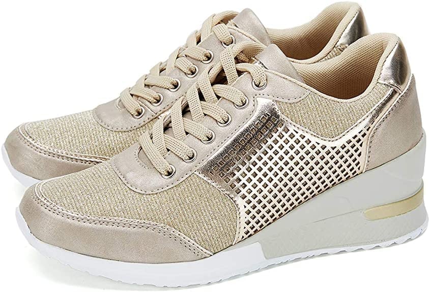 Cira | Orthopedische sneakers met sleehak voor dames – Comfortabele schoenen met plateauzool