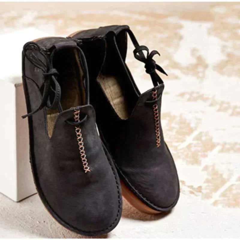 Elegra | Chaussures en cuir haut de gamme pour femmes - Mocassins élégants, originaux et confortables