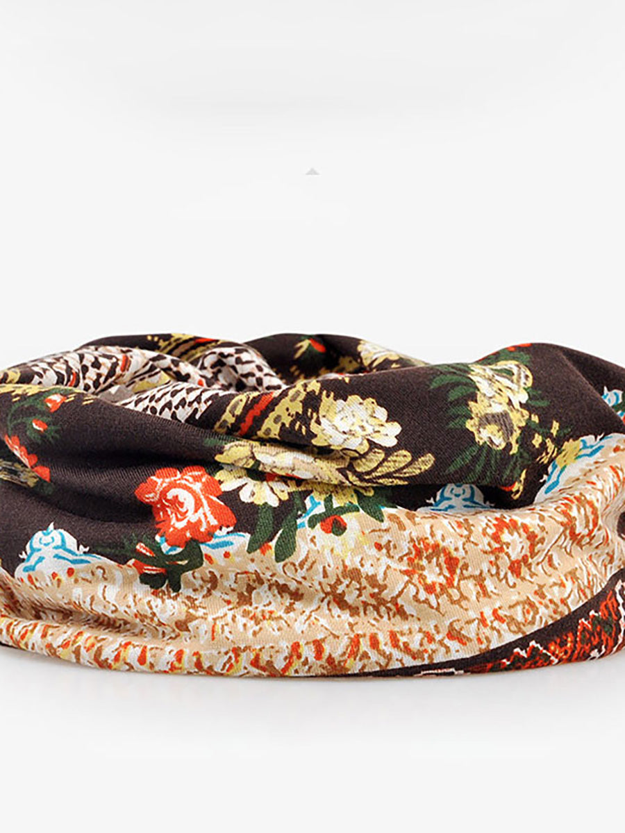 Orvielle | Zonnehoed voor dames met bloemenprint – Lichtgewicht buckethoed voor de lente en zomer