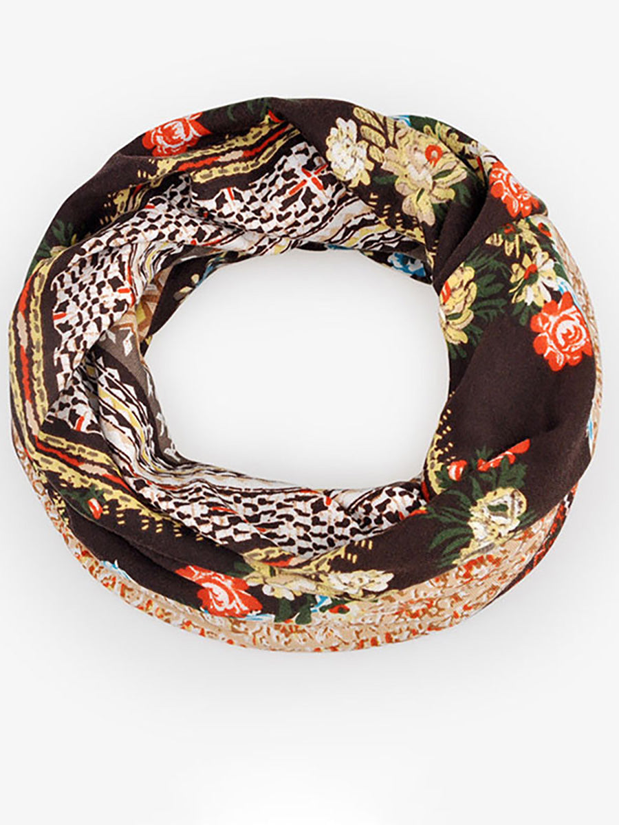Orvielle | Zonnehoed voor dames met bloemenprint – Lichtgewicht buckethoed voor de lente en zomer