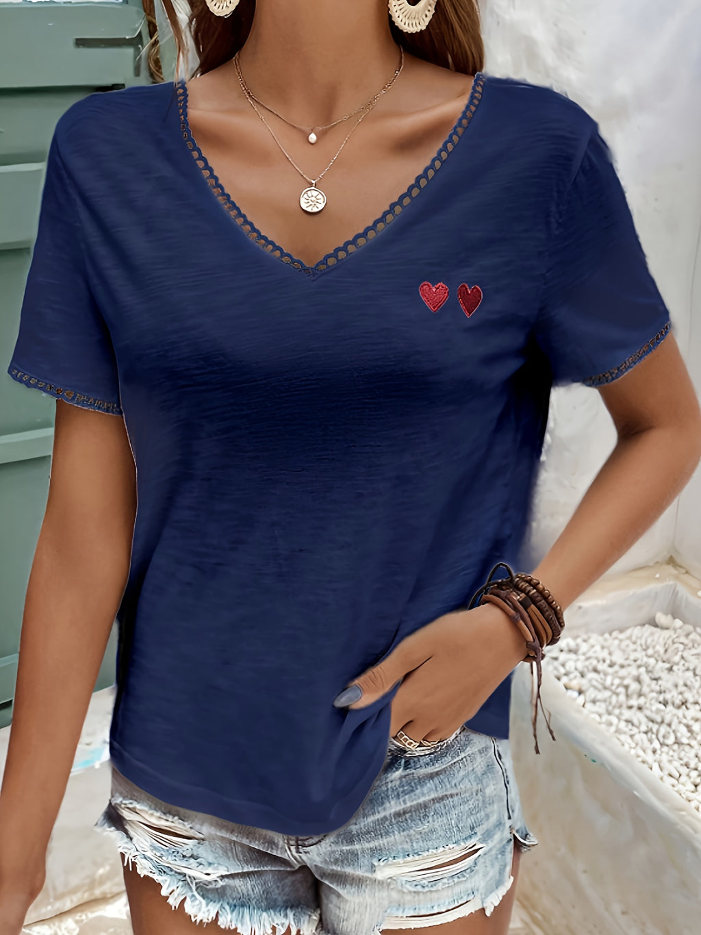 Tirae | Zomertop met korte mouwen voor dames – Lichtgewicht casual T-shirt