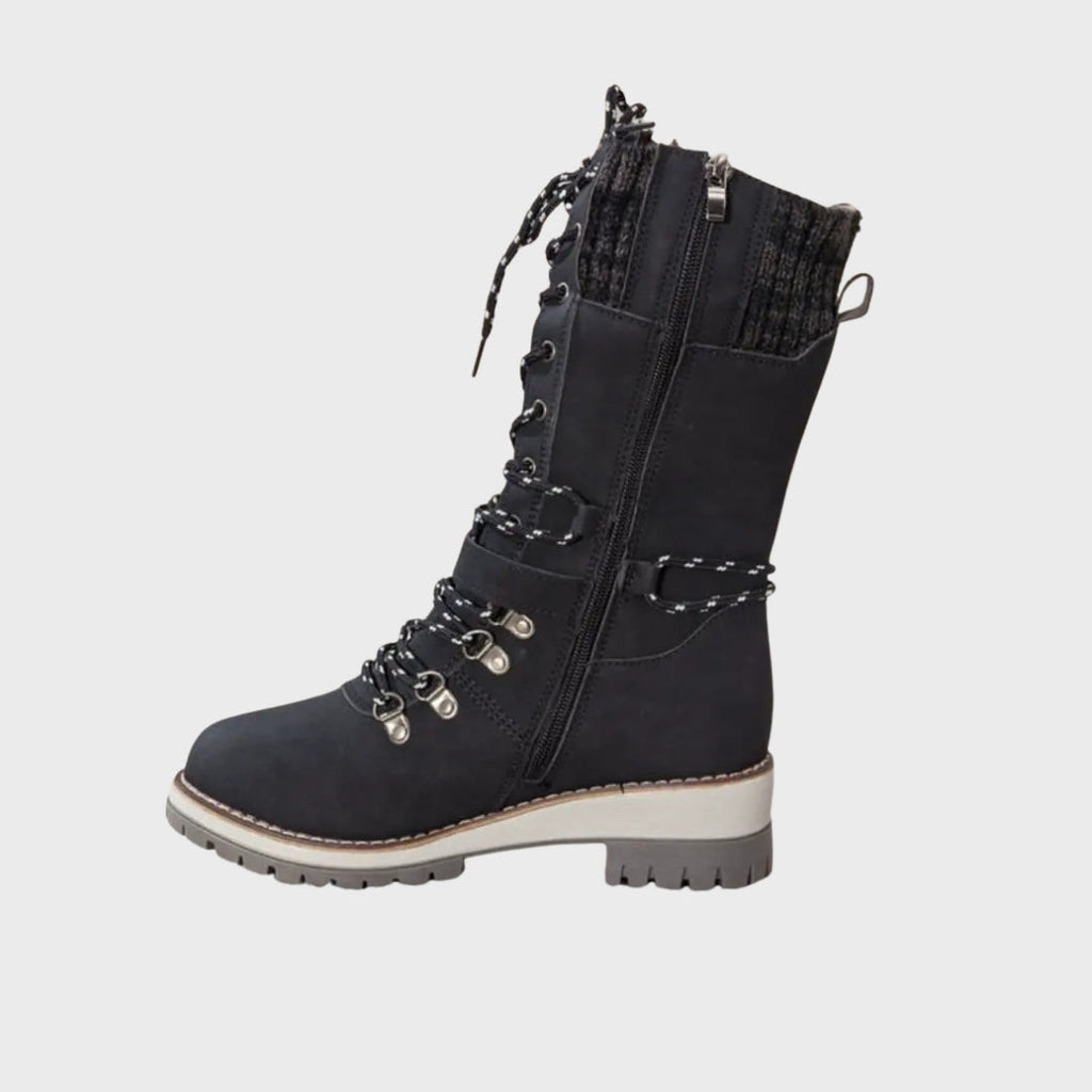Belira | Bottes d'hiver pour femmes – Bottes de neige chaudes et imperméables à lacets