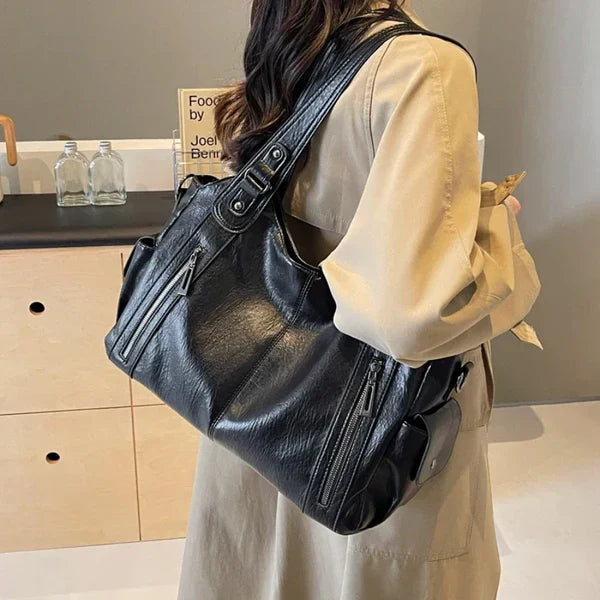 Dasha | Leren schoudertas  Dagelijkse handtas voor dames