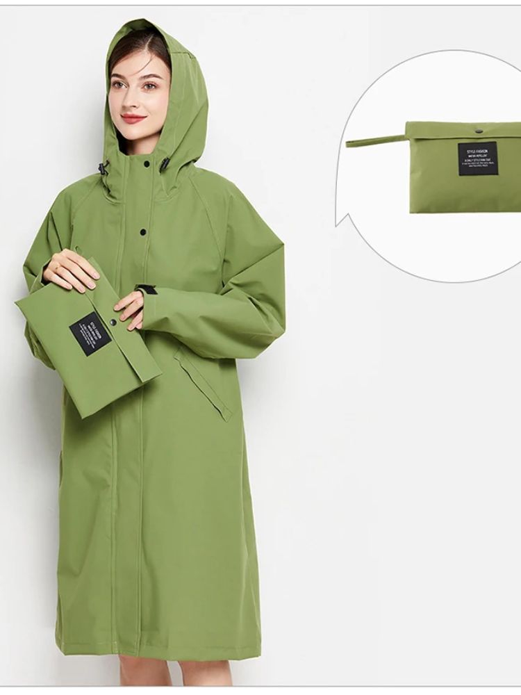 Anna | Imperméable et coupe-vent pour femme avec capuche ajustable, veste d'extérieur légère
