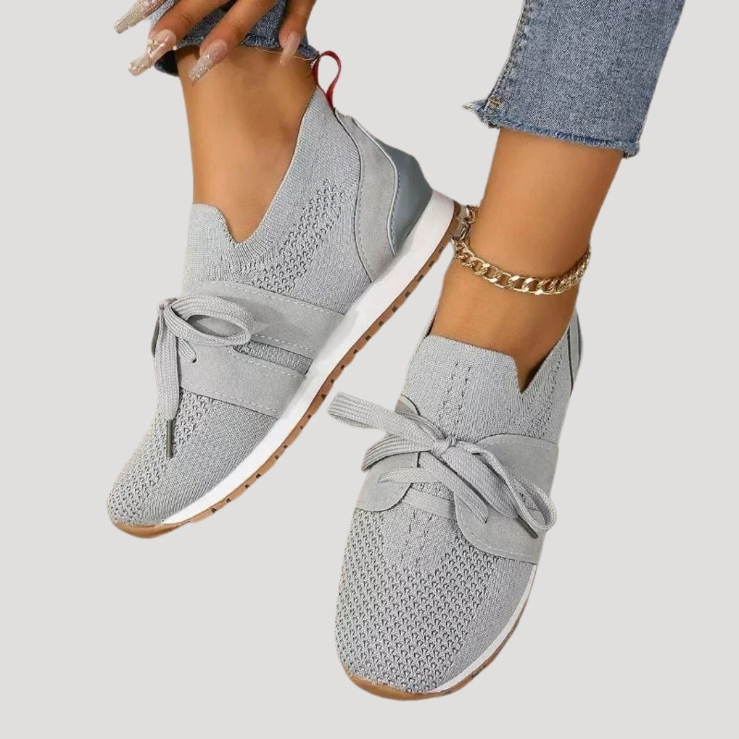 Leah | Air-Knit sneakers voor dames – Lichtgewicht instapsneakers