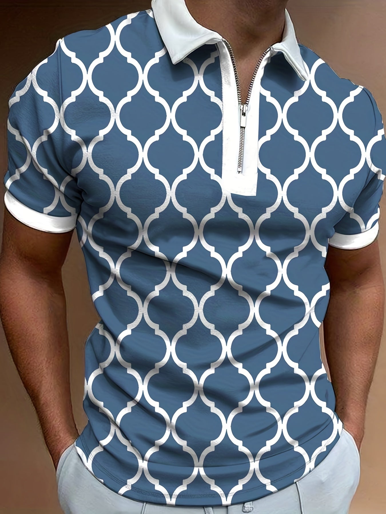 Elwood | Heren Casual Polo Shirt met Korte Mouw en Ritssluiting - Ademend, Stijlvol & Lichtgewicht