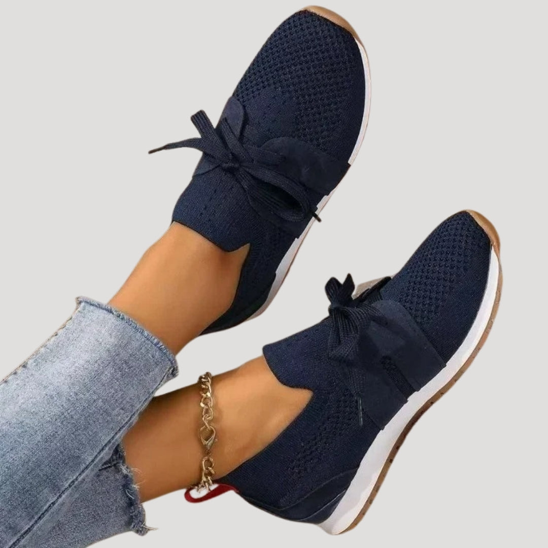 Leah | Air-Knit sneakers voor dames – Lichtgewicht instapsneakers