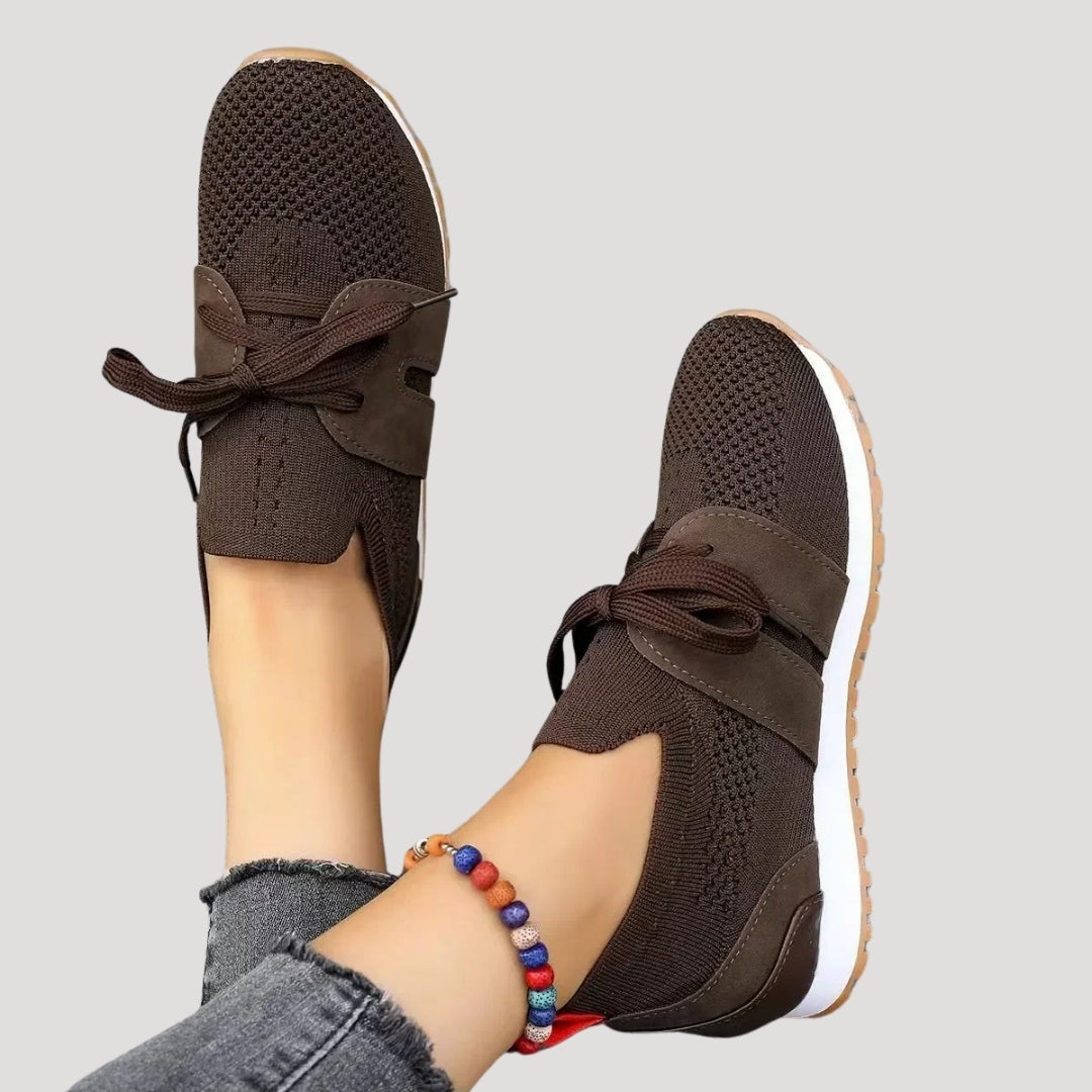 Leah | Air-Knit sneakers voor dames – Lichtgewicht instapsneakers
