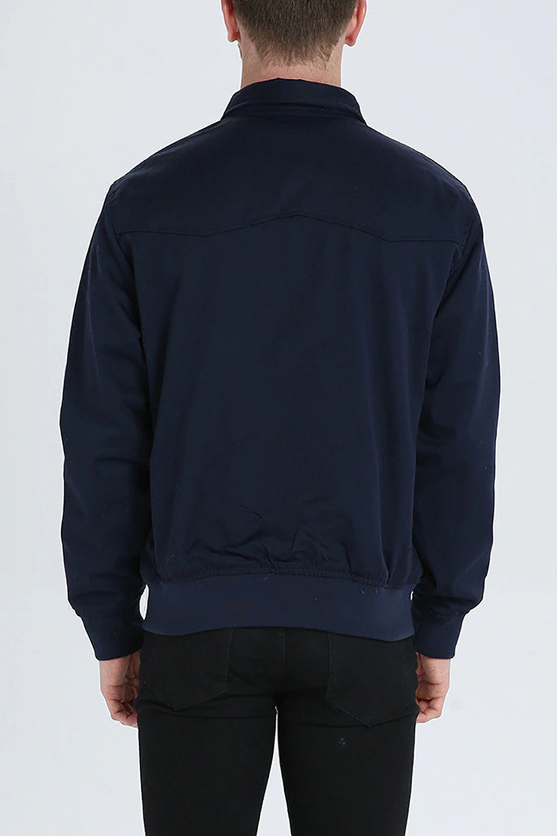 Zarek | Veste Harrington classique pour homme – Vêtement d'extérieur léger et décontracté pour le printemps et l'automne