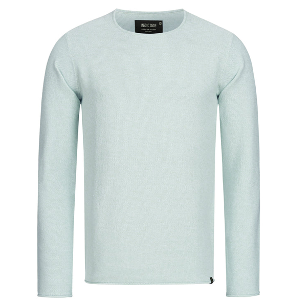 Lorvric | Pull classique à col rond pour homme – Pull léger et respirant en maille, haut décontracté