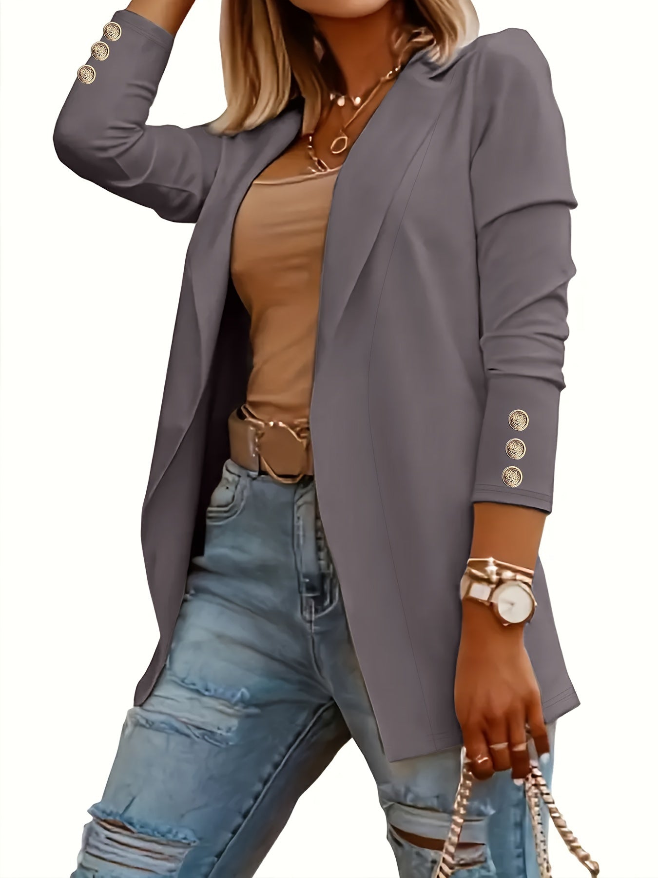 Albina | Offener Damenblazer – Lässig-elegante Businesskleidung
