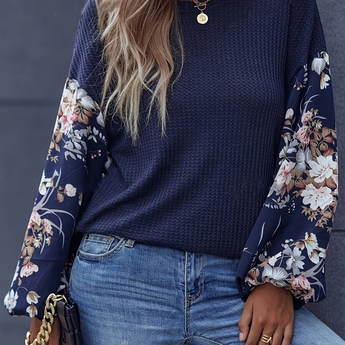 Rorelle | Dames Retro T-shirt met Bloemenprint – Vintage Top