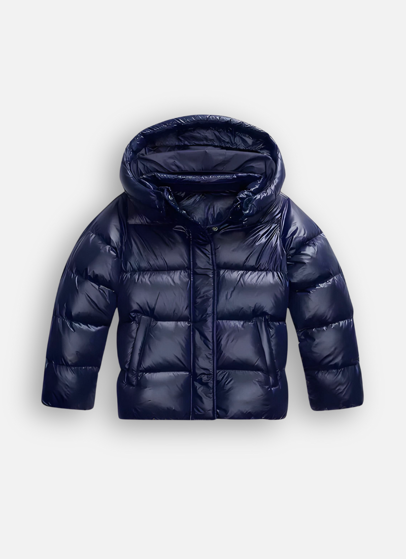 Lunique | Doudoune à capuche cintrée pour femme – Veste d'hiver légère et isolée, chic et décontractée