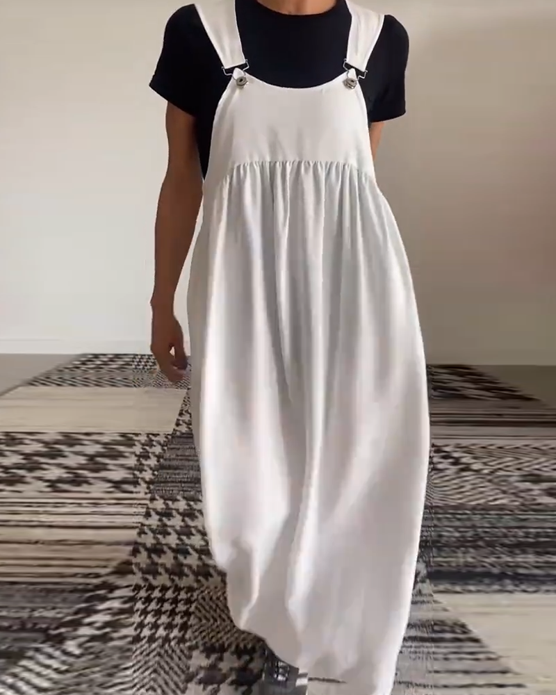 Arlienna | Losvallende maxi-jumperjurk voor dames – lange jurk om te combineren
