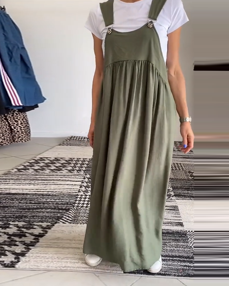 Arlienna | Losvallende maxi-jumperjurk voor dames – lange jurk om te combineren
