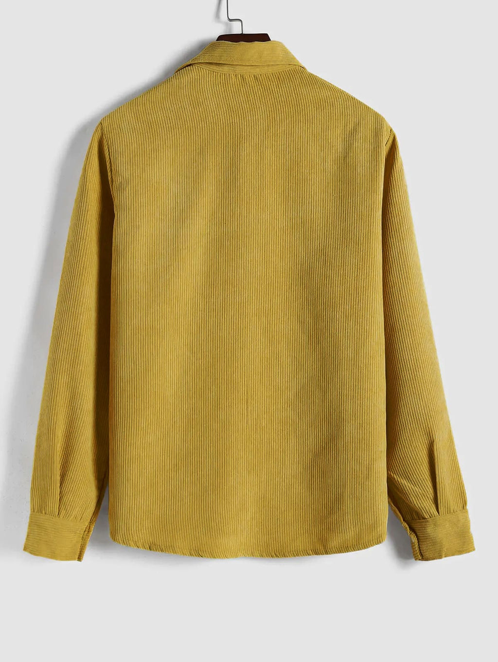 Yorien | Chemise à manches longues en velours côtelé pour homme – Classique, polyvalente et élégante