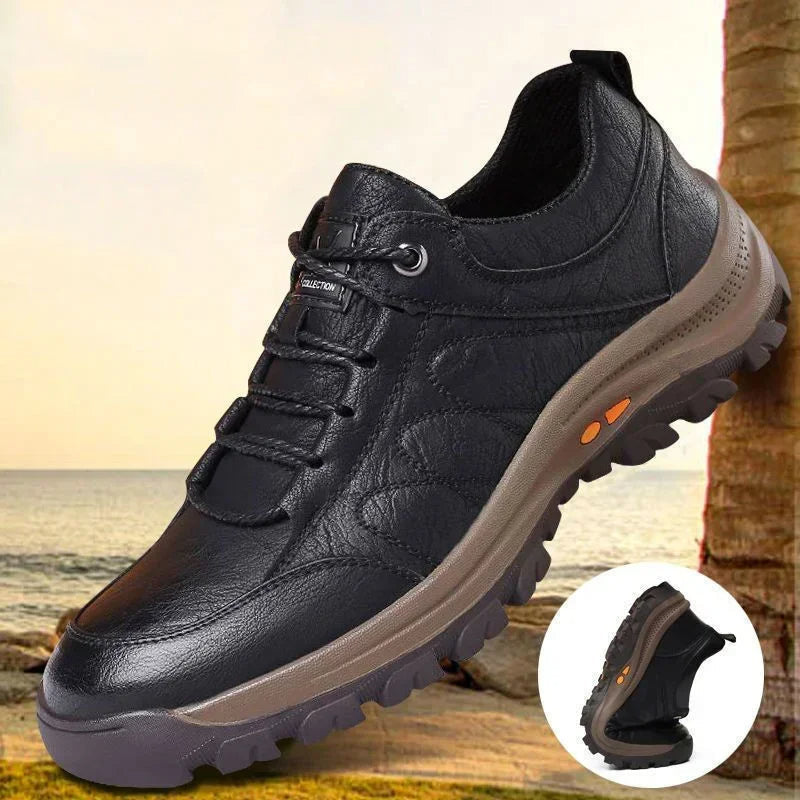 Griploft | Herren-Lederschuhe – Handgenäht, mit Einlegesohlen, Freizeitschuhe