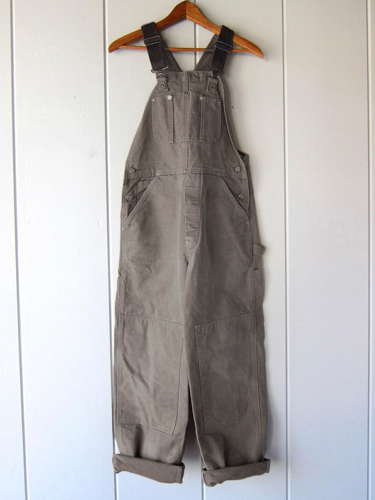 Ismera | Dames canvas tuinbroek met bretels – Werkoveralls met verstelbare bandjes, praktische zakken