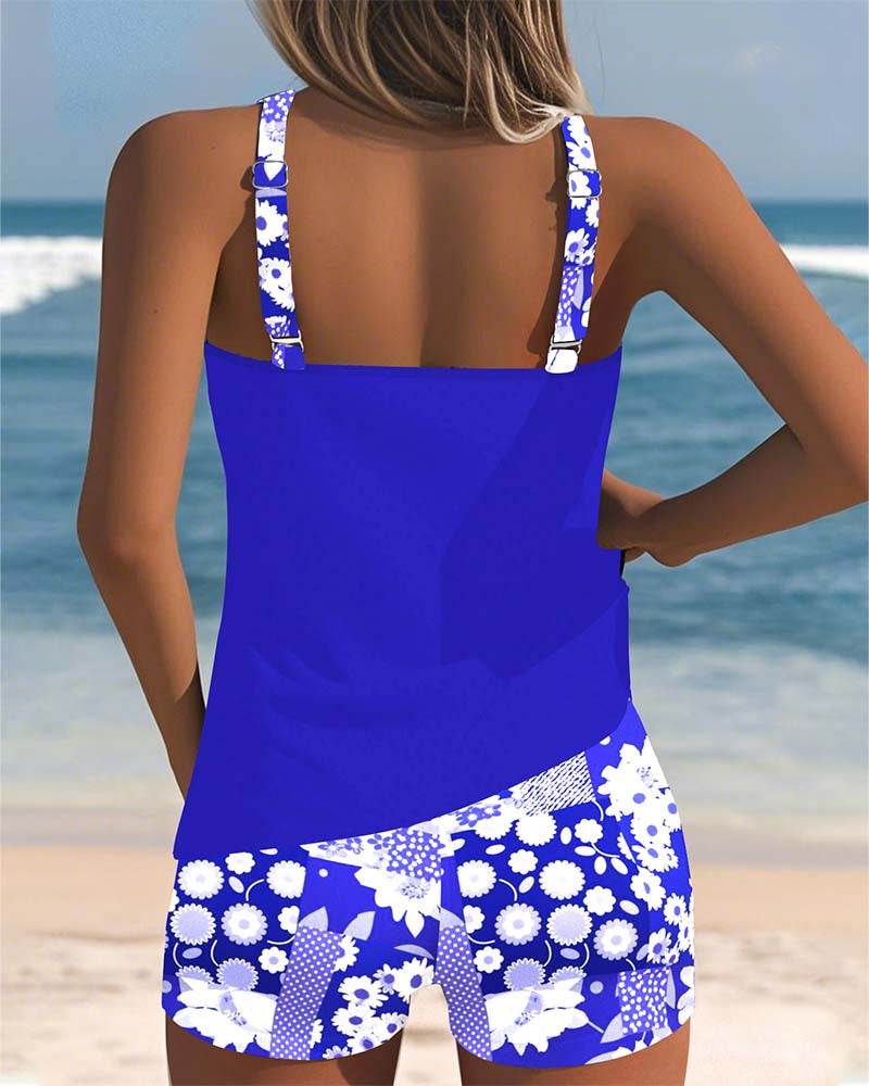 Jelora | Zomerse zwemset – Chique tweedelige strandkleding