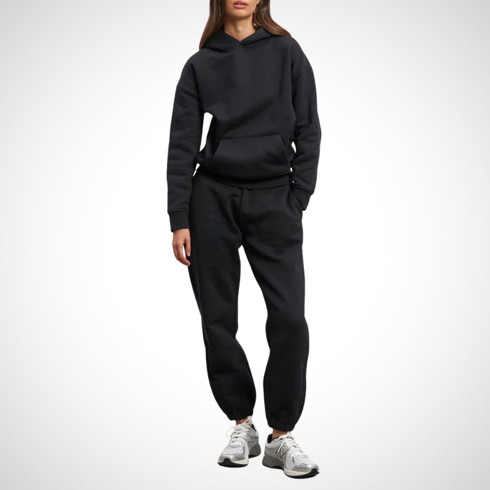 Enyssa | Tracksuit Set met Relaxed Fit - Hoodie & Joggerbroek, Zachte Loungewear, Casual Sportkleding Outfit