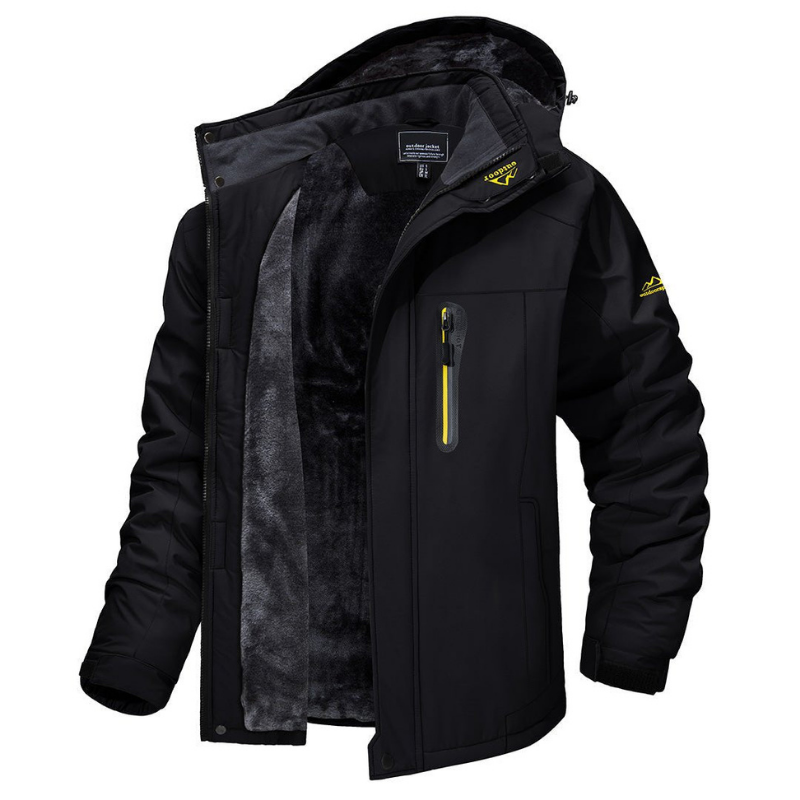 Bjornulf | Heren outdoor winterjas waterdicht winddicht geïsoleerd fleece gevoerd duurzaam stijlvolle jas