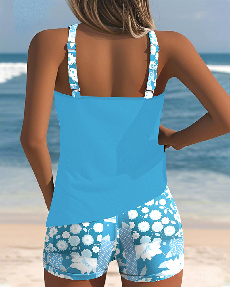 Jelora | Zomerse zwemset – Chique tweedelige strandkleding