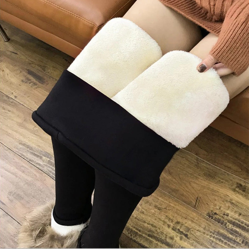ThermiQ | Leggings d'hiver doublés polaire pour femme – Chauds, doux, thermiques et confortables par temps froid